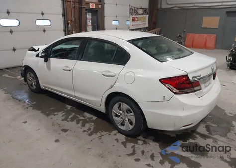 2013 Honda Civic Lx from USA, damaged, VIN 2HGFB2F57DH579798